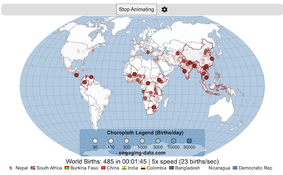 global birth map