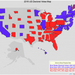 Sizing the States Based On Electoral Votes
