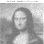 The Mona Lisa As Drawn By A Traveling Salesman