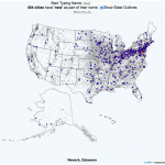Mapping US Cities By Name
